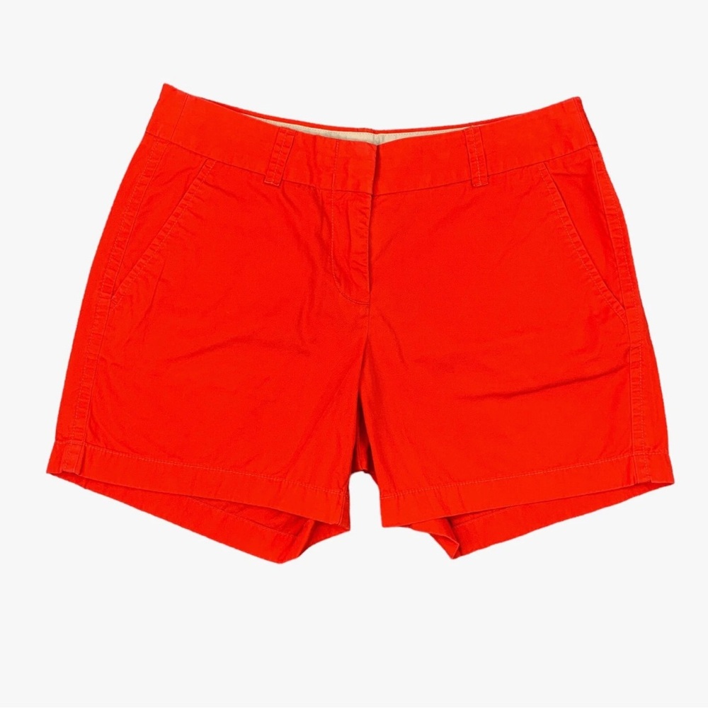 Women's red Shorts J Crew chino